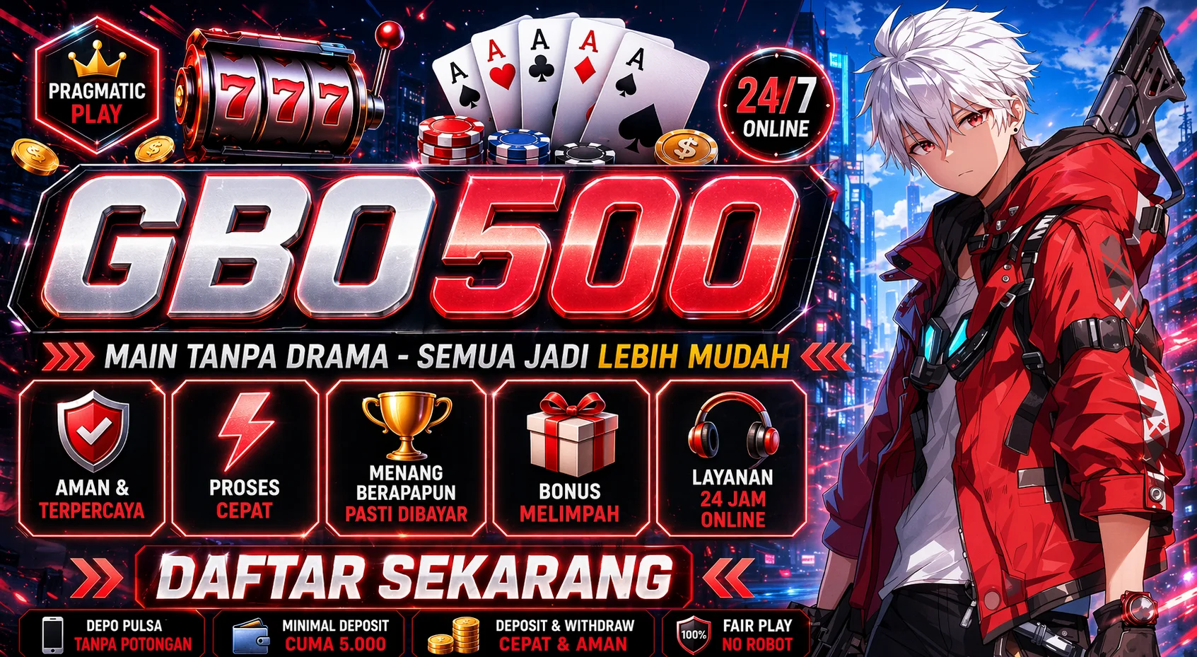 Galeri foto GBO500 – Tempat Seru Main Game Digital Tanpa Drama Hasil Maksimal di Jakarta